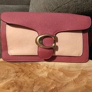 Coach Tabby Pink and Light Pink Shoulder Bag